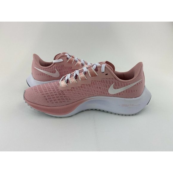 Nike Air Zoom Pegasus 37 Pink White Women's Running Shoes Sneakers - Picture 12 of 12